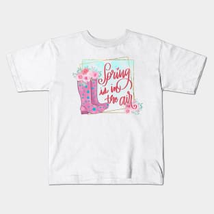 Spring is in the air Kids T-Shirt
